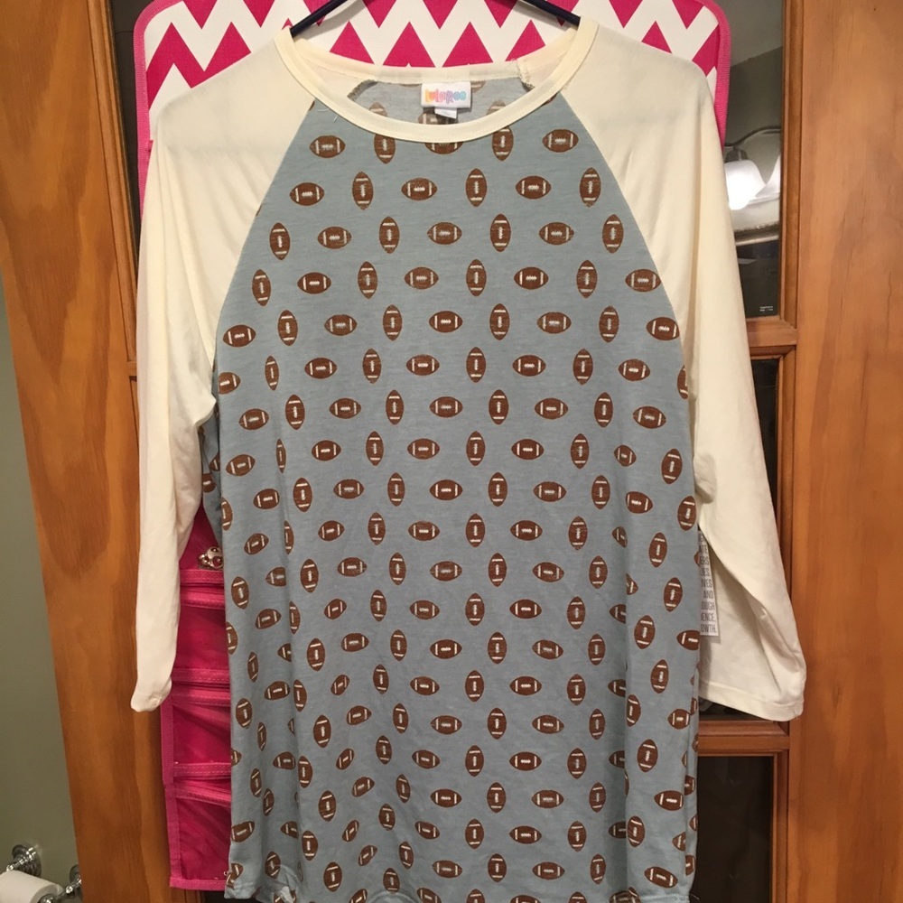 LuLaRoe Randy Raglan Tee